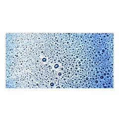 Drop Water Background Macro Splash Rain Drink Satin Shawl 45  x 80 