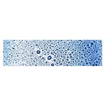 Drop Water Background Macro Splash Rain Drink Oblong Satin Scarf (16  x 60 ) Front