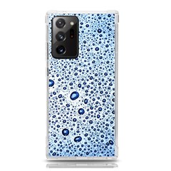 Drop Water Background Macro Splash Rain Drink Samsung Galaxy Note 20 Ultra Tpu Uv Case by Pakjumat