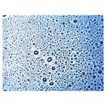 Drop Water Background Macro Splash Rain Drink Two Sides Premium Plush Fleece Blanket (Extra Small) 40 x30  Blanket Front