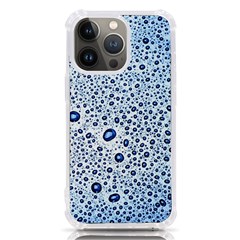 Drop Water Background Macro Splash Rain Drink Iphone 13 Pro Tpu Uv Print Case by Pakjumat