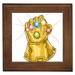 The Infinity Gauntlet Thanos Framed Tile