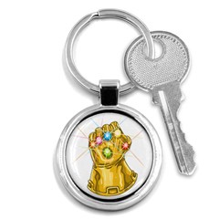 The Infinity Gauntlet Thanos Key Chain (round)