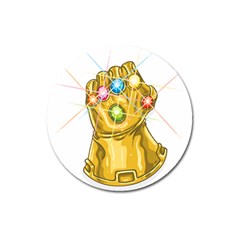 The Infinity Gauntlet Thanos Magnet 3  (round)