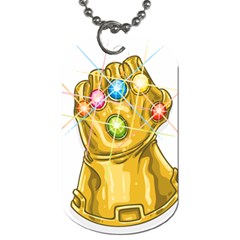 The Infinity Gauntlet Thanos Dog Tag (one Side)