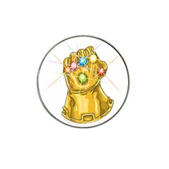 The Infinity Gauntlet Thanos Hat Clip Ball Marker (4 Pack)