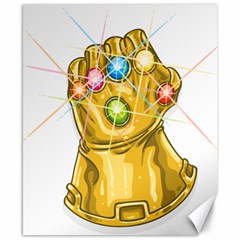 The Infinity Gauntlet Thanos Canvas 8  X 10 