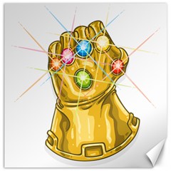 The Infinity Gauntlet Thanos Canvas 16  X 16  by Maspions