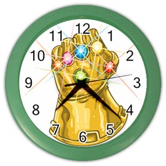 The Infinity Gauntlet Thanos Color Wall Clock