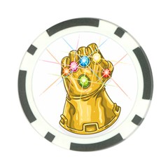 The Infinity Gauntlet Thanos Poker Chip Card Guard