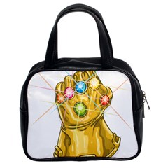 The Infinity Gauntlet Thanos Classic Handbag (two Sides)