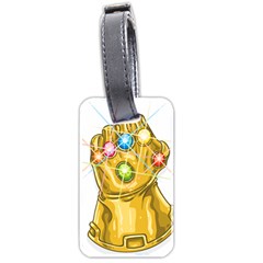 The Infinity Gauntlet Thanos Luggage Tag (two Sides)