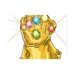 The Infinity Gauntlet Thanos Premium Plush Fleece Blanket (mini)