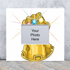 The Infinity Gauntlet Thanos White Wall Photo Frame 5  X 7  by Maspions