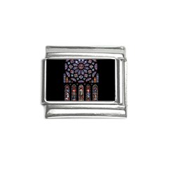 Chartres Cathedral Notre Dame De Paris Stained Glass Italian Charm (9mm)