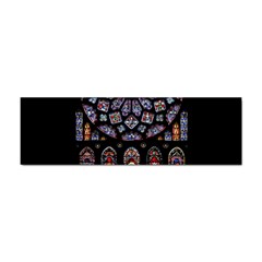 Chartres Cathedral Notre Dame De Paris Stained Glass Sticker Bumper (100 Pack)