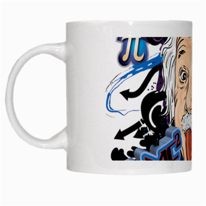 Albert Einstein Physicist White Mug