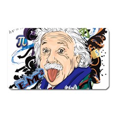 Albert Einstein Physicist Magnet (rectangular)