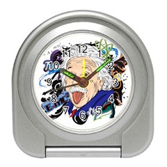 Albert Einstein Physicist Travel Alarm Clock