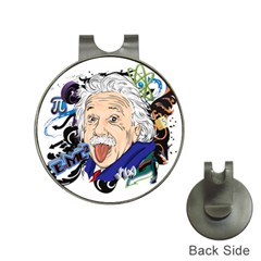 Albert Einstein Physicist Hat Clips With Golf Markers