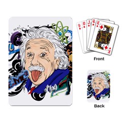 Albert Einstein Physicist Playing Cards Single Design (rectangle)