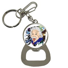 Albert Einstein Physicist Bottle Opener Key Chain