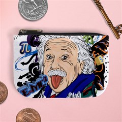 Albert Einstein Physicist Mini Coin Purse