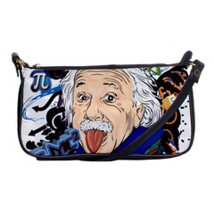 Albert Einstein Physicist Shoulder Clutch Bag by Maspions