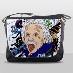 Albert Einstein Physicist Messenger Bag