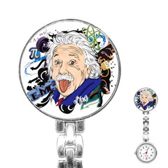 Albert Einstein Physicist Stainless Steel Nurses Watch