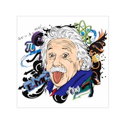 Albert Einstein Physicist Square Satin Scarf (30  X 30 )