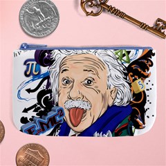 Albert Einstein Physicist Large Coin Purse