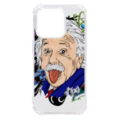 Albert Einstein Physicist Iphone 14 Pro Tpu Uv Print Case by Maspions