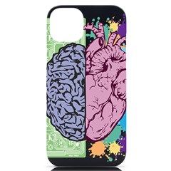 Brain Heart Balance Emotion Iphone 14 Plus Black Uv Print Case