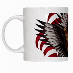 American Eagle Clip Art White Mug