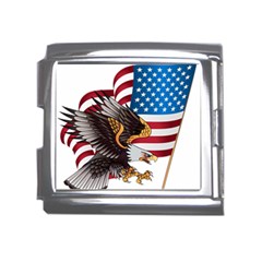 American Eagle Clip Art Mega Link Italian Charm (18mm) by Maspions