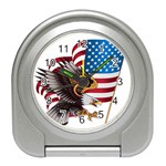 American Eagle Clip Art Travel Alarm Clock Front