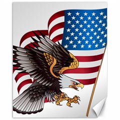 American Eagle Clip Art Canvas 16  X 20 