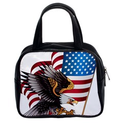 American Eagle Clip Art Classic Handbag (two Sides)