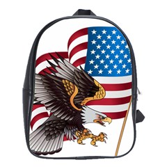 American Eagle Clip Art School Bag (large)