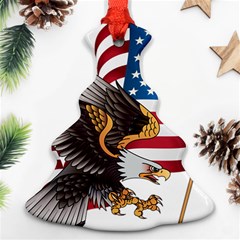 American Eagle Clip Art Ornament (christmas Tree)  by Maspions