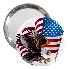 American Eagle Clip Art 3  Handbag Mirrors by Maspions