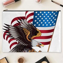 American Eagle Clip Art Cosmetic Bag (xxxl)