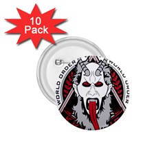 Krampus 1 75  Buttons (10 Pack) by Maspions