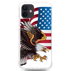 American Eagle Clip Art Iphone 12/12 Pro Tpu Uv Print Case by Maspions