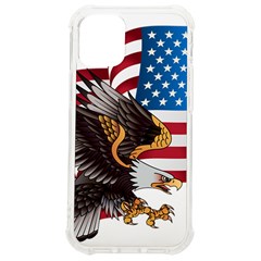 American Eagle Clip Art Iphone 12 Mini Tpu Uv Print Case	 by Maspions