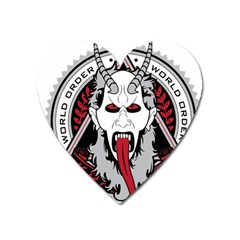 Krampus Heart Magnet by Maspions