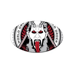 Krampus Sticker Oval (100 Pack) by Maspions