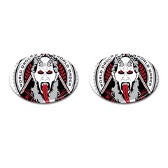 Krampus Cufflinks (oval) by Maspions