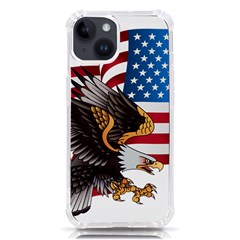 American Eagle Clip Art Iphone 14 Tpu Uv Print Case